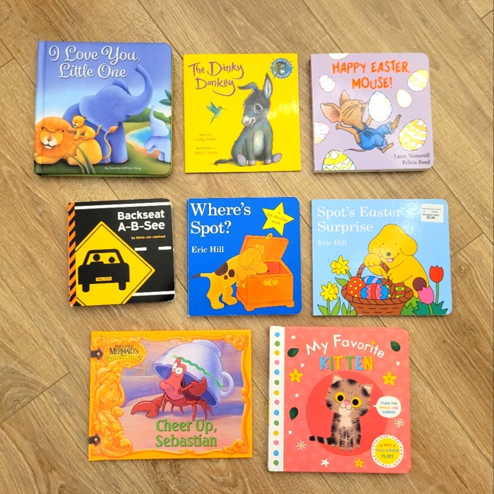 Children's Book Set - Colorful Story Collection 8 books